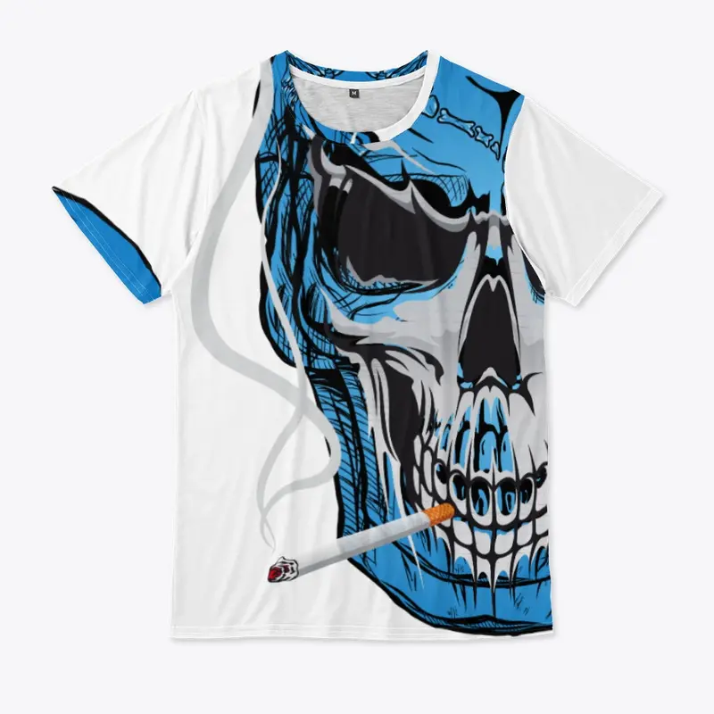 Blue Skull Unique Design